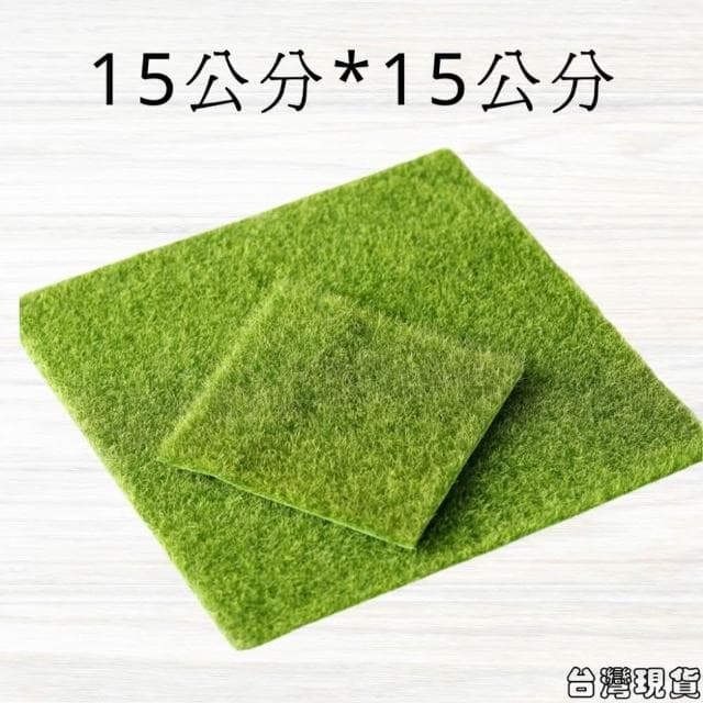 沐晨植物園｜仿草皮 假草皮 裝飾草皮 人造草皮 多肉裝飾 生態瓶配件 盆栽裝飾 微景觀配件 公仔 迷你園藝 微景觀擺件