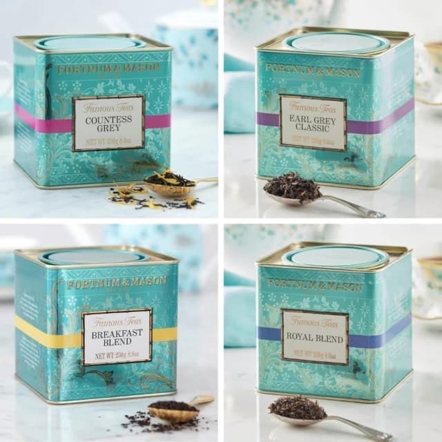英國 Fortnum & Mason 福南梅森 皇家御用茶(方形鐵罐 茶葉250g/罐)