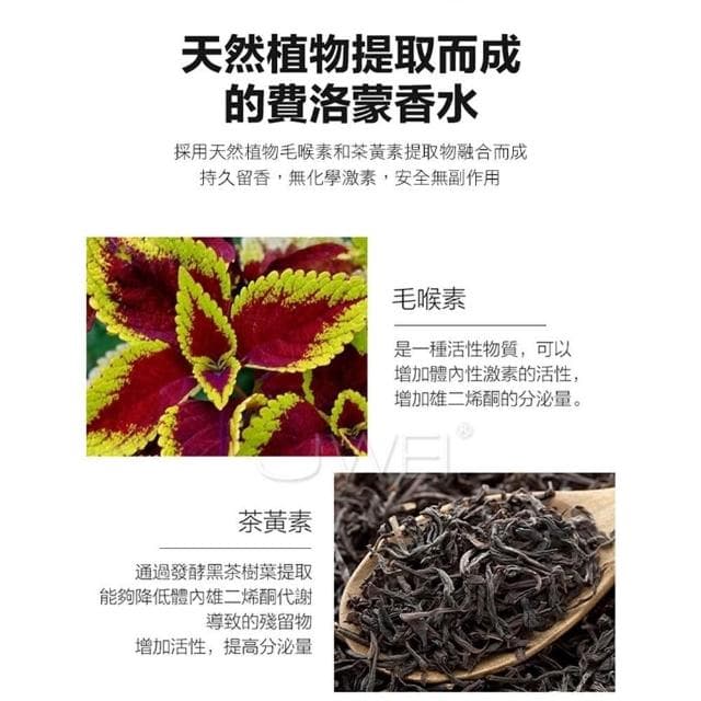 葡萄牙原裝進口 增強異性吸引力 信息素 天然植物費洛蒙男用香水 50ml 送禮 情人節 生日禮物 情趣用品