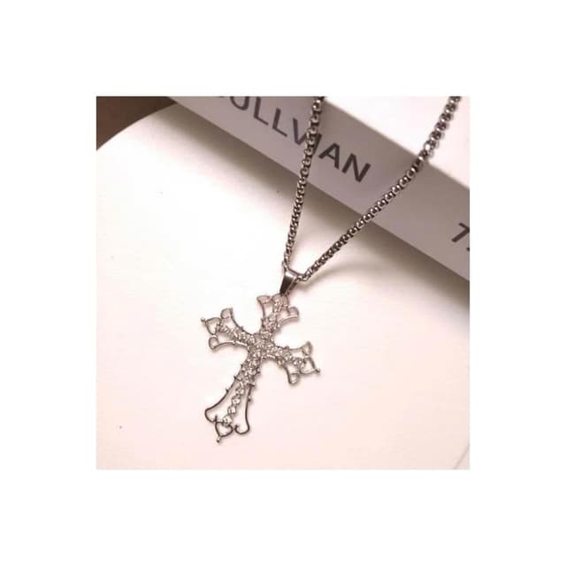  【水鑽十字架項鍊】基督教 福音禮品 受洗禮物 生日 聖誕節 禮物 耶穌 搬家喬遷 聖經故事 恩典之約禮物店