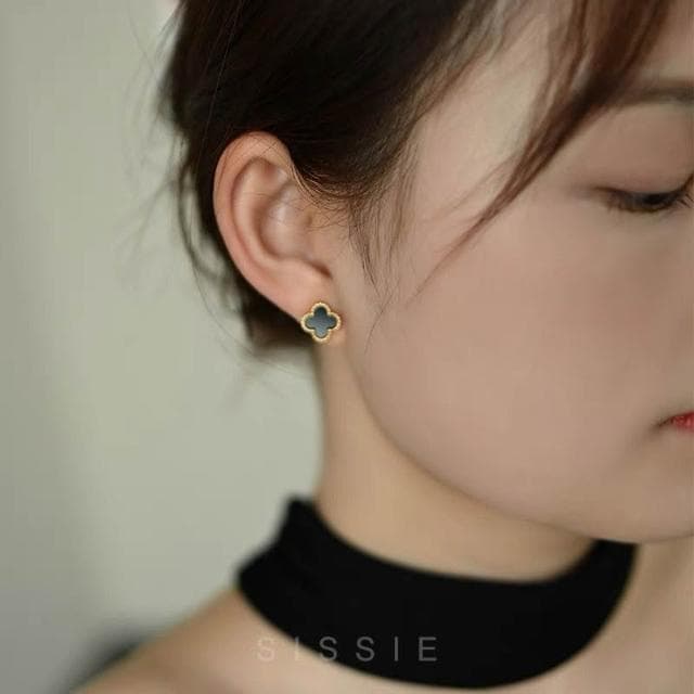 雙層C鋯石耳環 無耳洞耳夾 耳針 夾式耳環 盤蚊香耳環 愛心耳環 多款可選 耳環女 耳飾 不易過敏-23