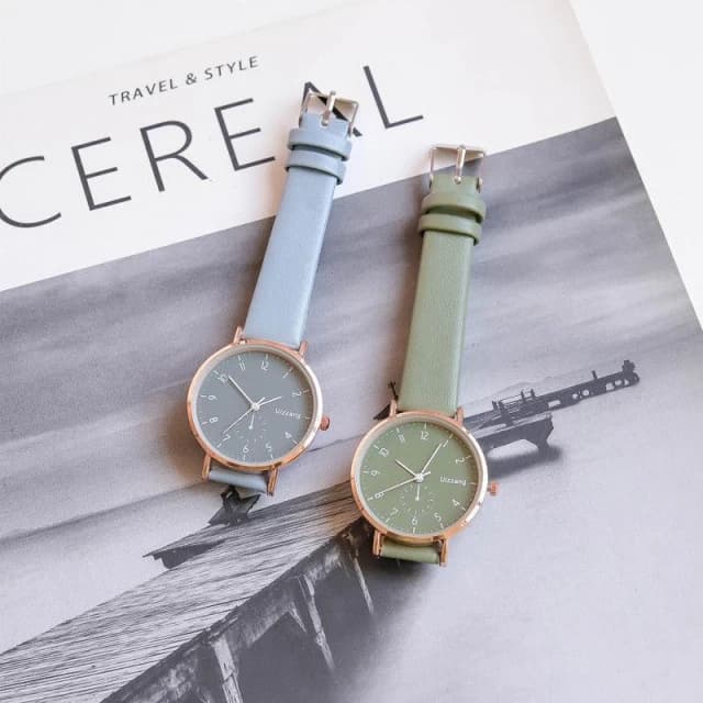手錶女2025新款女款學生簡約石英錶小巧精緻ins風女用手錶高顏值氣質小眾兒童手錶輕奢高級感精工錶國高中生光動能腕錶