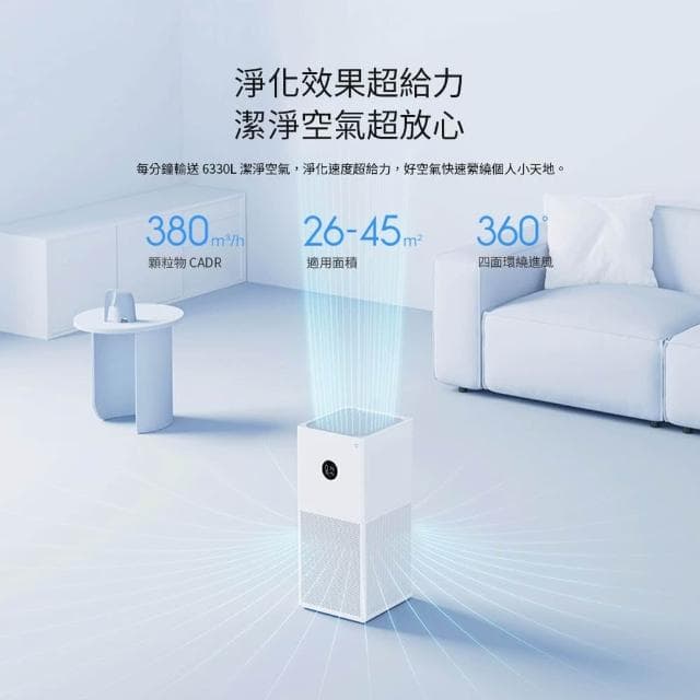 米家 空氣淨化器 4lite(空氣清淨機 空氣淨化器 清淨機 淨化器 小米淨化器)