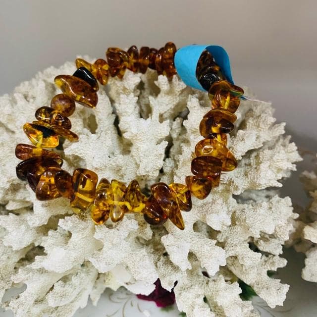 天然琥珀手鍊