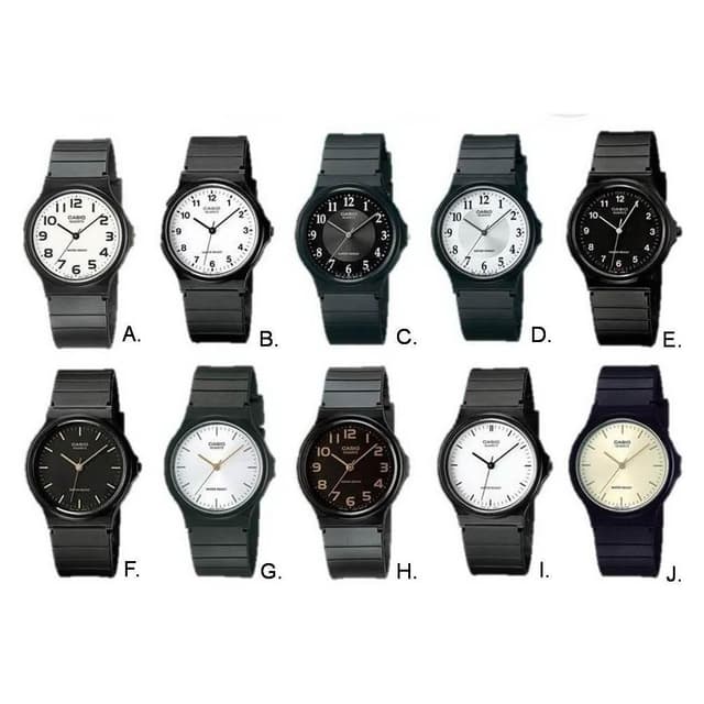 【CASIO 卡西歐】經緯度鐘錶 CASIO石英錶 超薄輕巧 中性男女適用 百搭 考試 運動休閒 保證正品公司貨 MQ-24