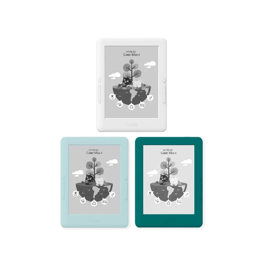 【HyRead】Gaze Mini+ 6吋 電子紙閱讀器-經典白/淺蔥青/石墨綠