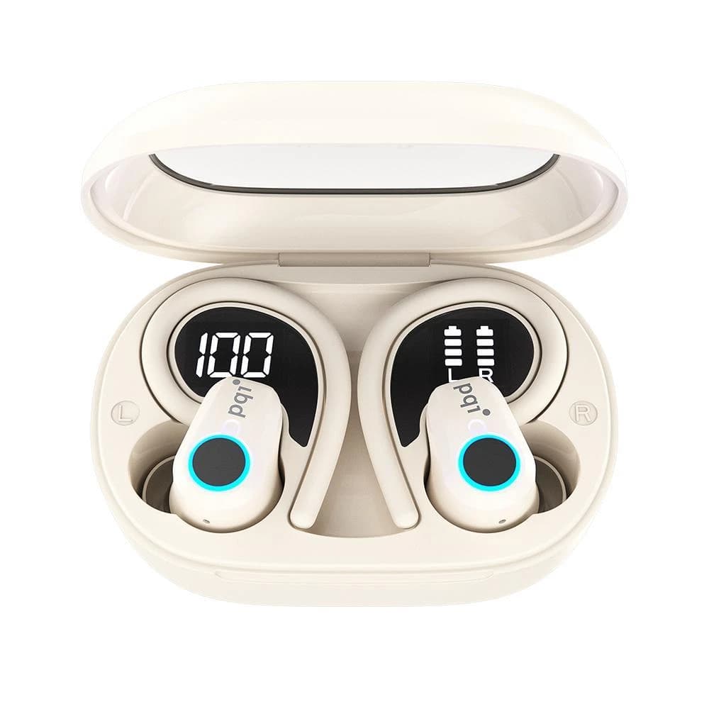 【PQI 勁永】BT12 耳掛式真無線耳機(白)
