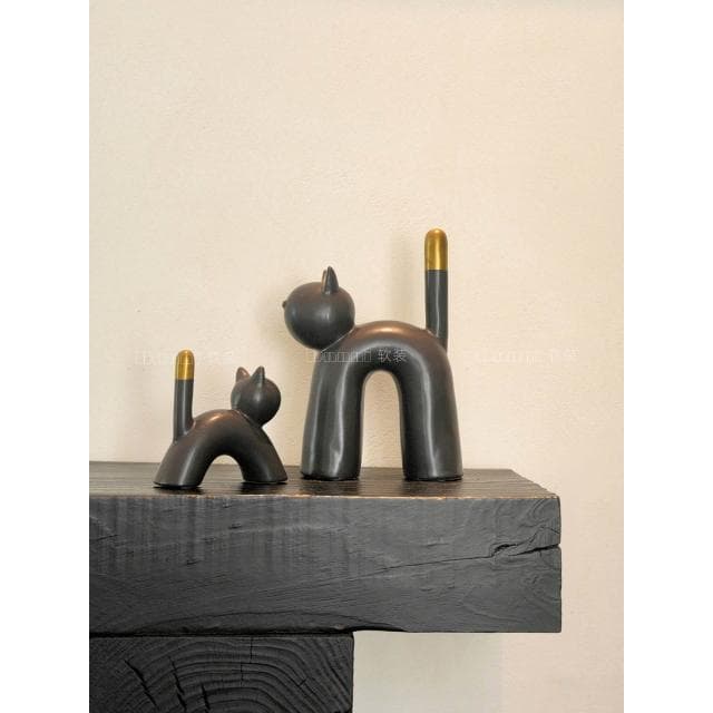 招財貓家居吉祥擺件樣板間兒童房電視櫃裝飾品喬遷新居禮物