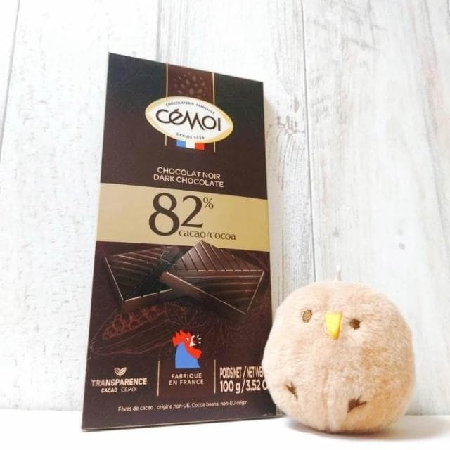 【CEMOI】 黑巧克力 100公克 (法國 82% 濃郁可可) 