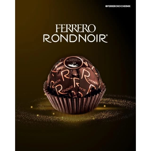 【CHARA 微百貨】義大利 FERRERO RONDNOIR 黑巧克力 金莎-14顆/盒 朗莎 黑金莎 朗莎
