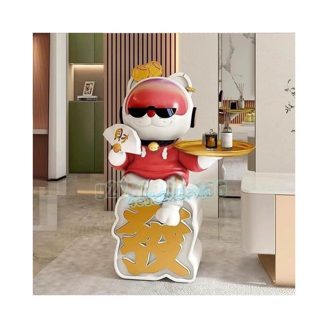 大號裝飾 開業禮物 落地大擺件 客廳喬遷裝飾品 家居裝飾品 玄關擺件 精美製品 樹脂擺件 收納擺件 裝飾品