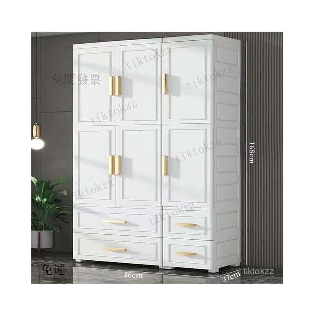 開門式奢華加厚寶寶衣櫃嬰兒儲物櫃子收納被子