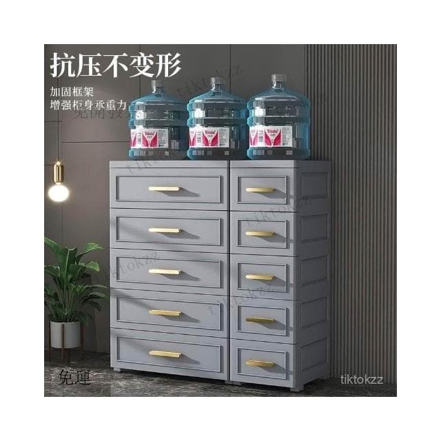 開門式奢華加厚寶寶衣櫃嬰兒儲物櫃子收納被子