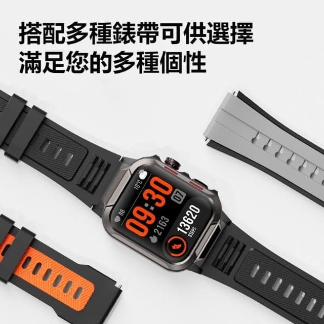 GTS9智慧手環  支持LINE 支持繁體 3ATM防水 心率健康監測智能手環 長續航戶外運動手錶