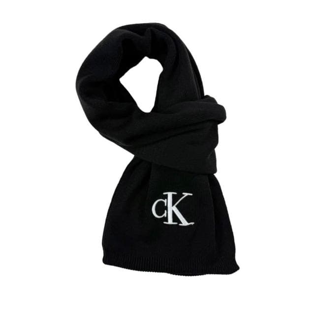 【CALVIN KLEIN】圍巾 CK 繡標 Calvin Klein 現貨 素色 情人送禮 保暖圍巾  @1398