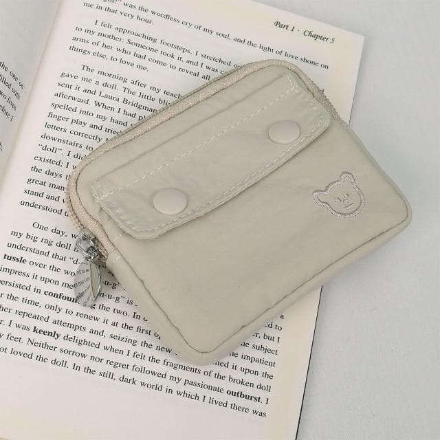 日韓拉鏈零錢防水收納包可愛簡潔大容量卡包駕駛證鑰匙扣零錢包旅行硬幣零錢包耳機包隨身袋小物件收納包零錢夾禮物迷你小包錢幣包