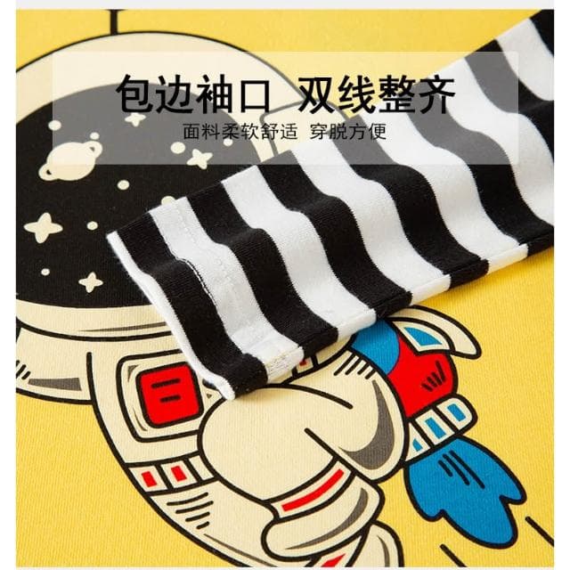 【Arbea】男童女童兒童秋季新款多款卡通印花兒童長袖上衣【C1305】