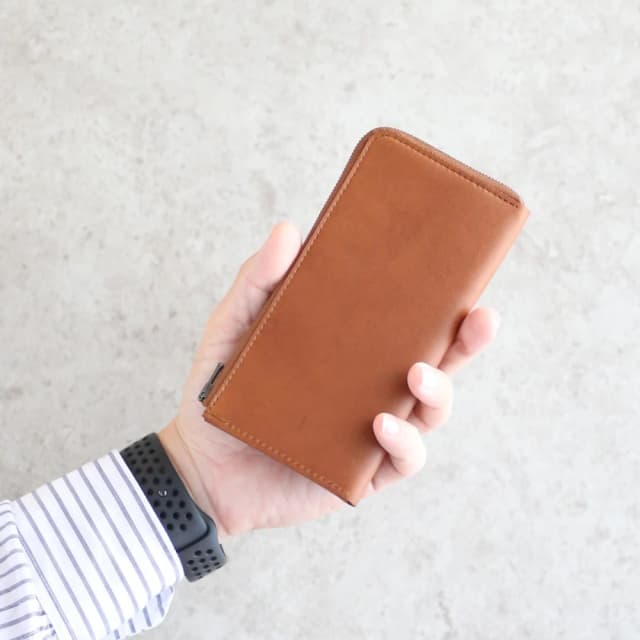 日本製 il modo ZIP 小長夾 STATUSY官方正品 皮夾 長夾 輕 薄 大容量 真皮 拉鍊 禮物 旅遊 錢包