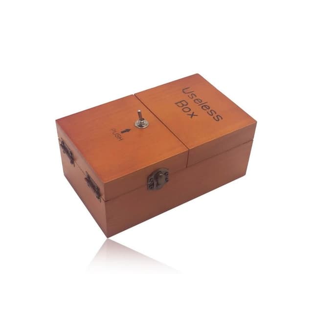 廢物專賣店 無用盒 無聊的盒子 沒用的盒子 情人節禮物 愚人節禮物 交換禮物 Useless box 生日禮物 上課無聊