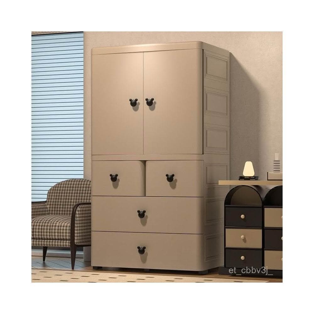 加厚寶寶衣櫃 嬰兒收納櫃 簡易兒童衣櫥 衣服整理儲物櫃