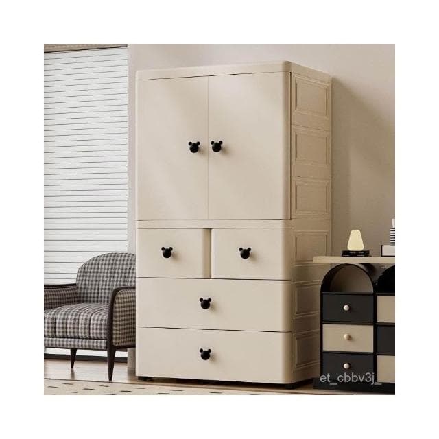 加厚寶寶衣櫃 嬰兒收納櫃 簡易兒童衣櫥 衣服整理儲物櫃