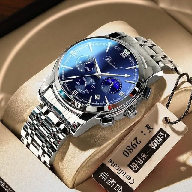 帝茲品牌男士手錶高級感運動防水多功能腕錶跨境外貿爆款石英手錶