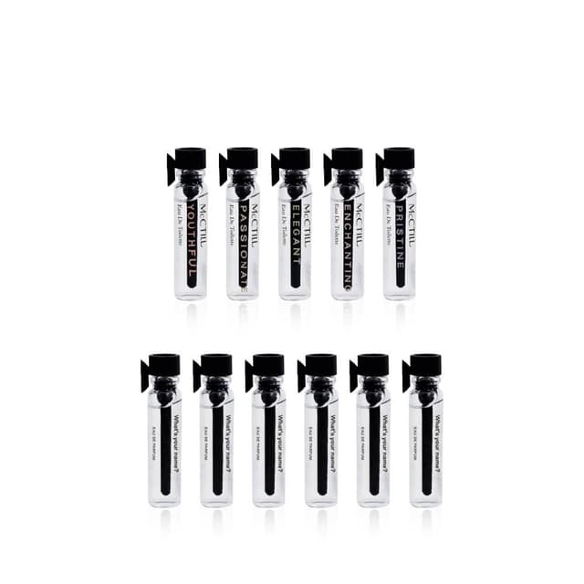 【McCTILL 美珂媞歐】(香水體驗_先試再買)1ML試管淡香精 隨身香水組 香水推薦 花果香 木質調 皮革 女香 中性香