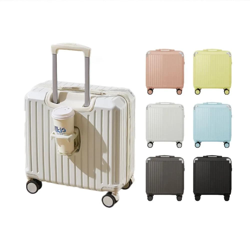 【路比達】★  BYC 18吋橫款登機箱 奶油款行李箱☆兒樂