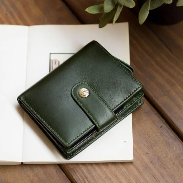 【CALTAN】CALTAN DESIGN | 筆記型多功能兩折零錢短夾 071858 五色(真皮 中夾 皮夾 錢包)