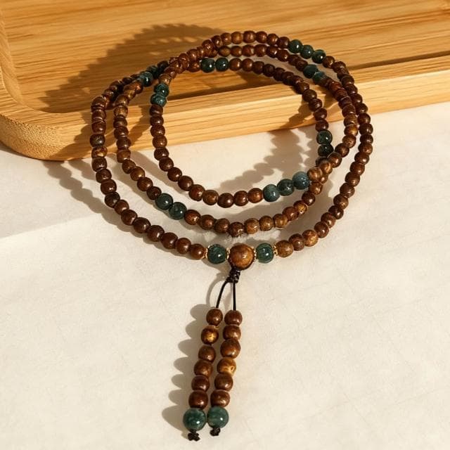 【Paiya 派亞】5MM一線沉香翡翠A貨彈力繩4圈手串手鍊可當項鍊毛衣鍊