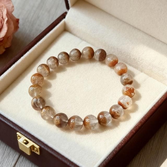 【Paiya 派亞】淨體9-11MM天然彩幽靈綠幽靈楓葉幽靈半盆聚寶盆手串手鍊