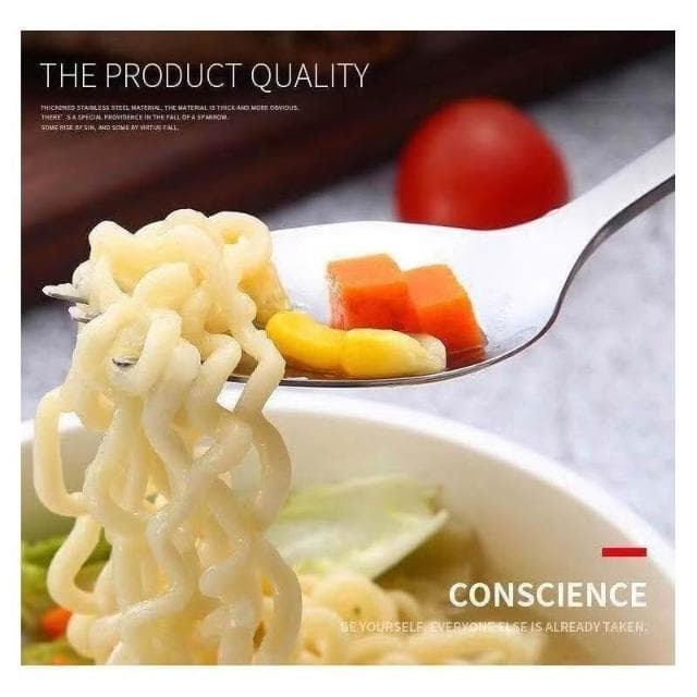 🏆優品倉庫🏆加厚304不鏽鋼叉匙 ( 湯匙 叉子 叉匙 環保餐具 )