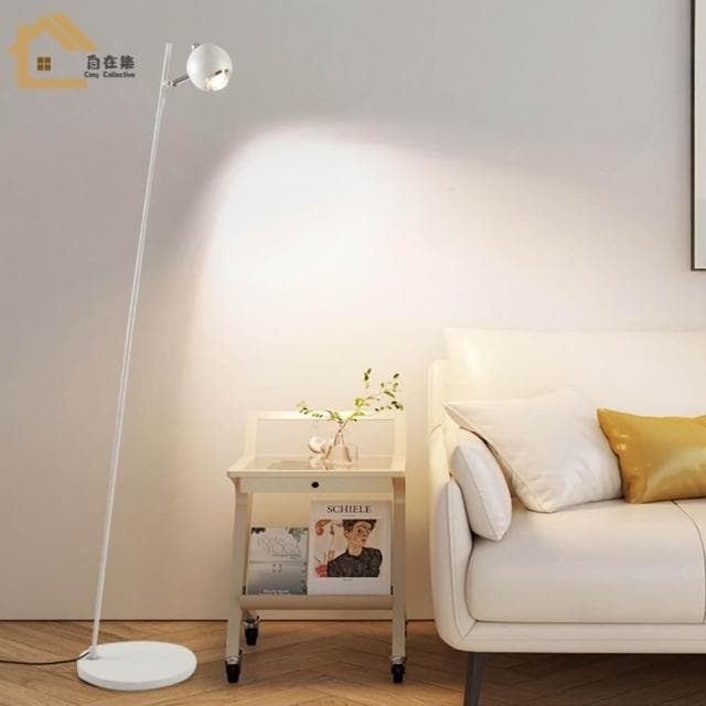 圓球LED落地燈 簡約閱讀立燈 RGO防眩光 智能遙控 調光調色 喬遷禮物 居家裝飾