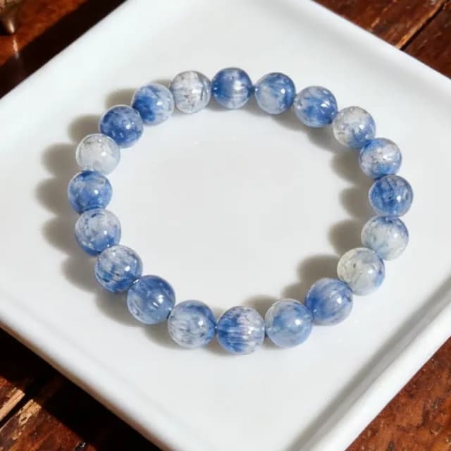 【Paiya 派亞】8-9mm血滴貓眼藍晶石手串手鍊