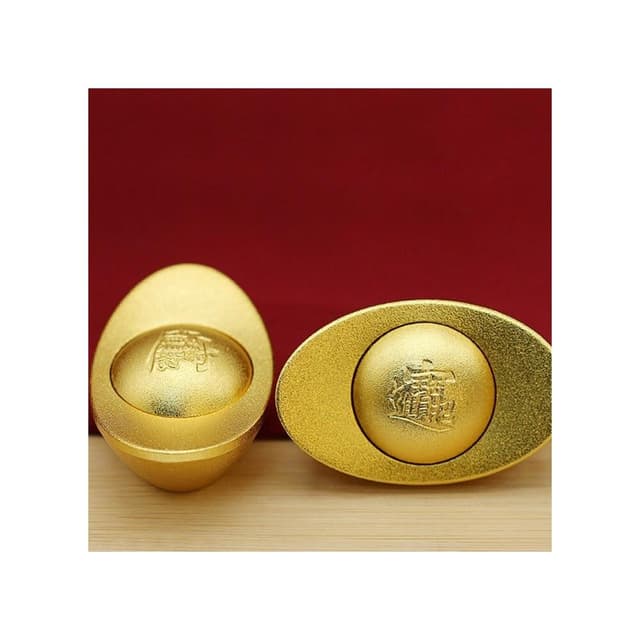 轉轉金元寶一錠招財沙金元寶 元寶 招財進寶 客廳裝飾品 店面開幕喬遷禮品 入厝送禮