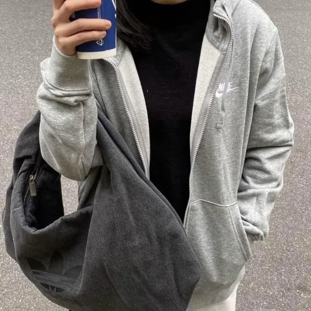 【adidas 愛迪達】Adidas Originals logo 大容量 雲朵包 肩背包 小錢包 牛仔黑 牛仔藍 