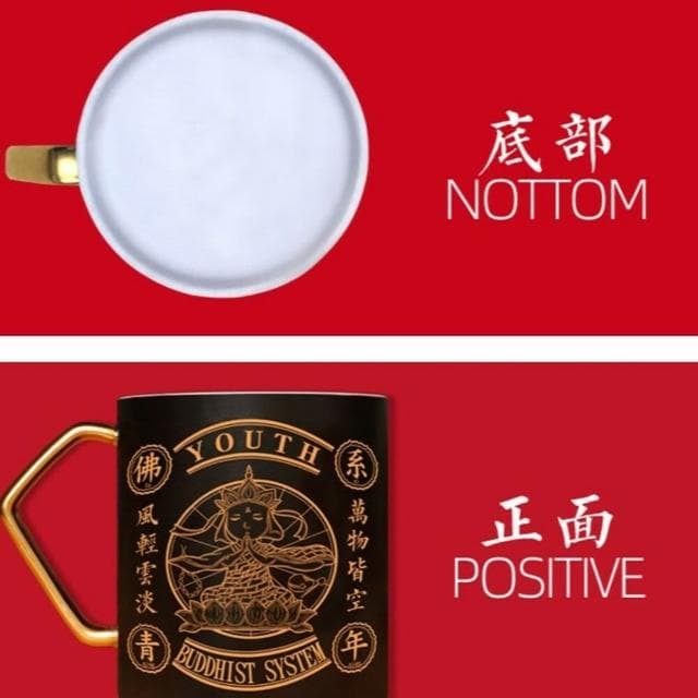 佛系青年馬克杯．送禮造型咖啡杯陶瓷杯子男女朋友生日禮物水杯限特15