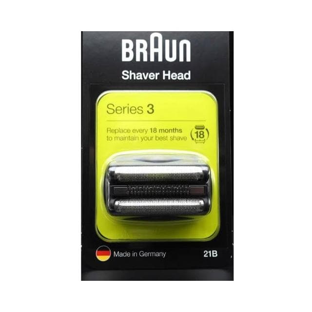 【BRAUN 百靈】德國正品 BRAUN 百靈 電動刮鬍刀頭組 21B (平行輸入)