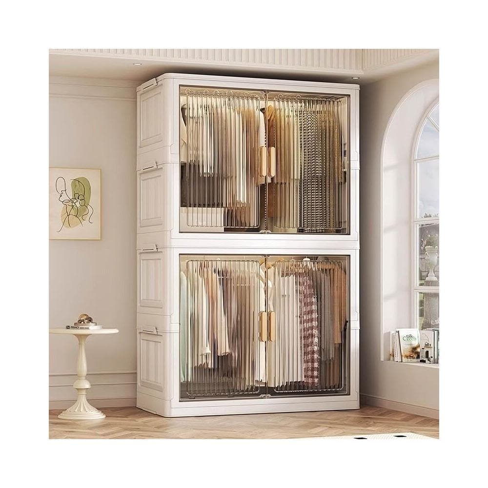 免安裝兒童衣櫃寶寶嬰兒衣服掛衣式收納櫃家用臥室簡易衣櫃儲物櫃