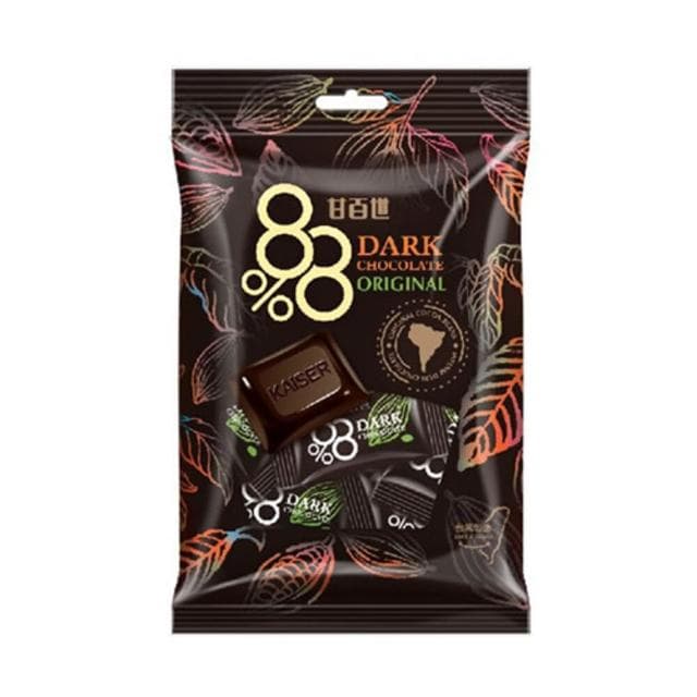 【甘百世】甘百世88%黑巧克力70g愛買