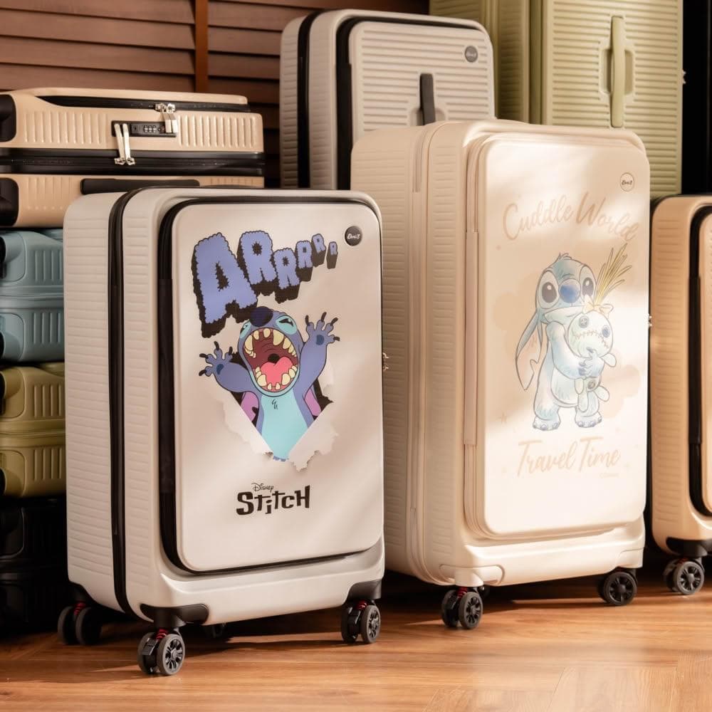 【DoriSuitcase】24吋極o能裝PRO系列行李箱/胖胖箱 迪士尼 朵莉絲Doris(多色任選)