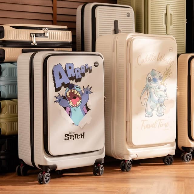 【DoriSuitcase】24吋極o能裝PRO系列行李箱/胖胖箱 迪士尼 朵莉絲Doris(多色任選)