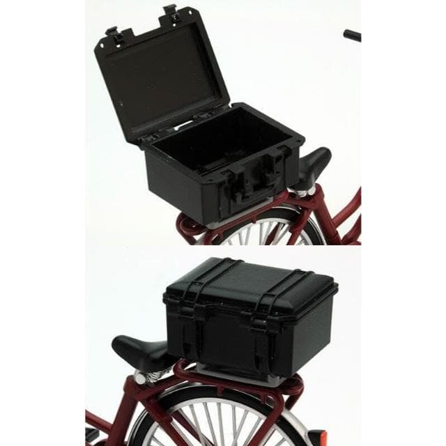 大旺小舖:台北現貨Tomytec1/12迷你武裝LM005通學自行車(指定防衛校用)褐紅色生日結婚母親節情人節聖誕禮物