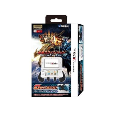 大旺小舖: 日本限定 HORI原廠 N3DSLL XL 魔物獵人4G 左類比擴充座 擴充手把 生日結婚聖誕情人節禮物