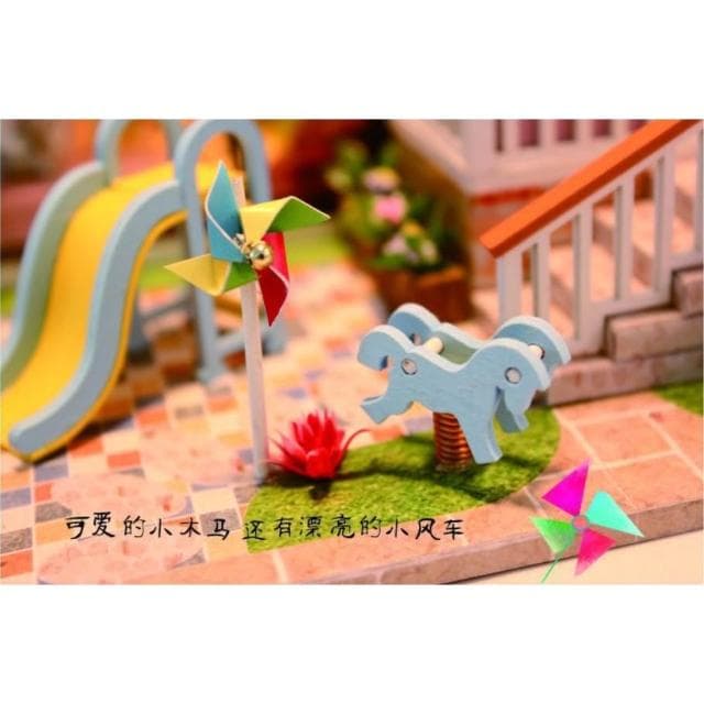 大旺小舖:DIY小屋甜言蜜語 袖珍屋娃娃屋材料包 生日結婚母親節情人節聖誕交換禮物 實體店面