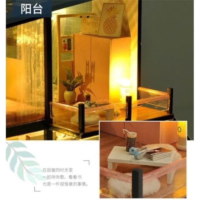 大旺小舖:DIY小屋 人魚傳說袖珍屋娃娃屋材料包 賣場上百款小屋 生日結婚母親節情人節聖誕交換禮物