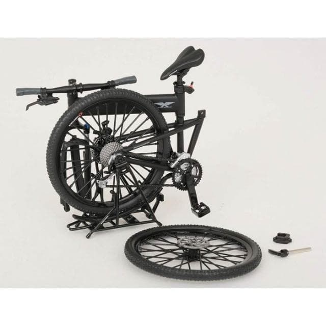 大旺小舖:台北現貨Tomytec1/12迷你武裝LM003傘兵腳踏車(黑色)(綠色)可折疊生日母親節情人節聖誕交換禮物