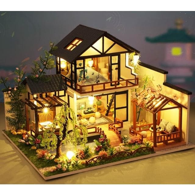大旺小舖:台北現貨DIY小屋 竹溪水苑 袖珍屋娃娃屋材料包 台北車站賣場上百款小屋生日結婚母親節情人節聖誕交換禮物