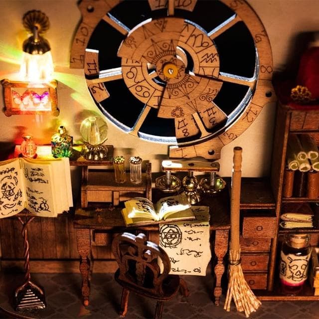 大旺小舖:相框型DIY小屋魔法社 袖珍屋娃娃屋材料包 生日結婚母親節情人節聖誕交換禮物 實體店面
