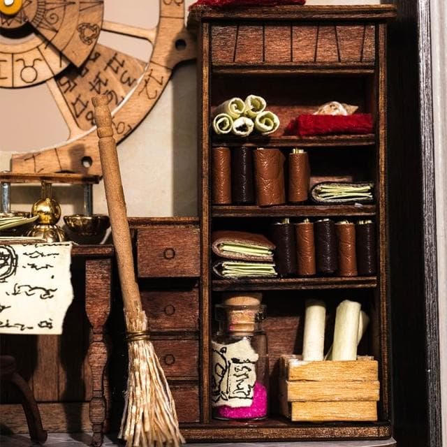 大旺小舖:相框型DIY小屋魔法社 袖珍屋娃娃屋材料包 生日結婚母親節情人節聖誕交換禮物 實體店面
